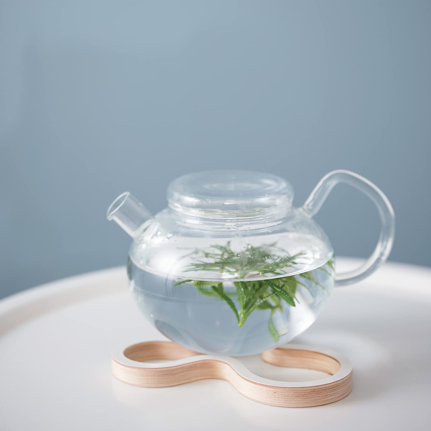 Amazon｜majamoo/マヤムー 白樺のポットスタンド ホワイト M/L セット